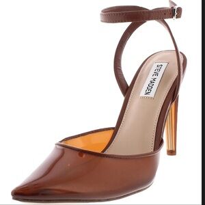 Steve Madden Alessi Ankle Strap Pointed Toe Heels